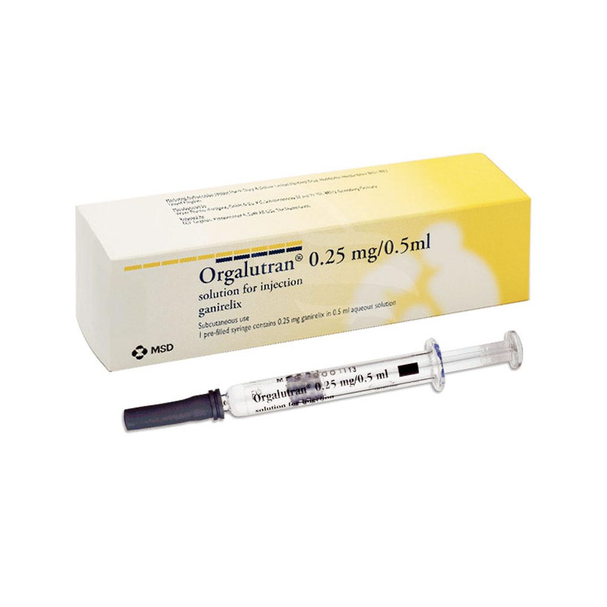 Orgalutran 0,25 Mg/0,5 Ml