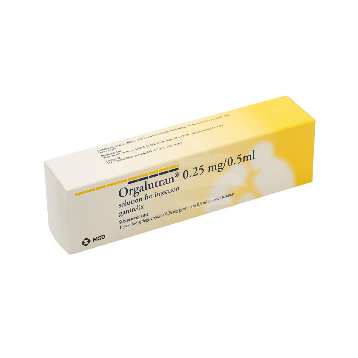 Orgalutran 0,25 Mg/0,5 Ml