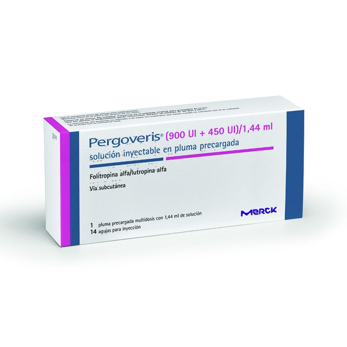 Pergoveris (900 IU + 450 IU)/1.44 Ml